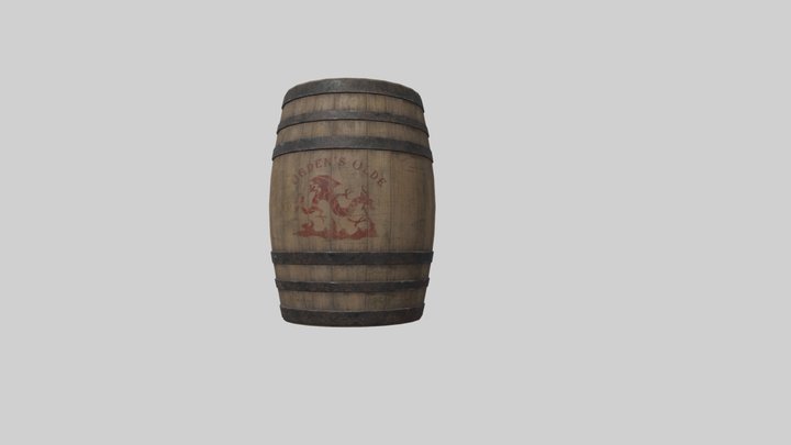 Barrel 3D Model