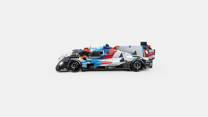 BMW M Hybrid V8 LMDH | www.vecarz.com – Modello 3D gratuito STL