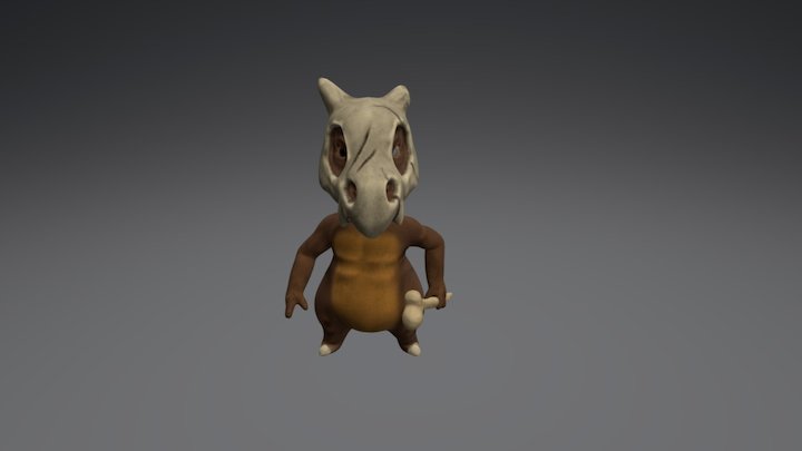 Cubone 3D models - Sketchfab