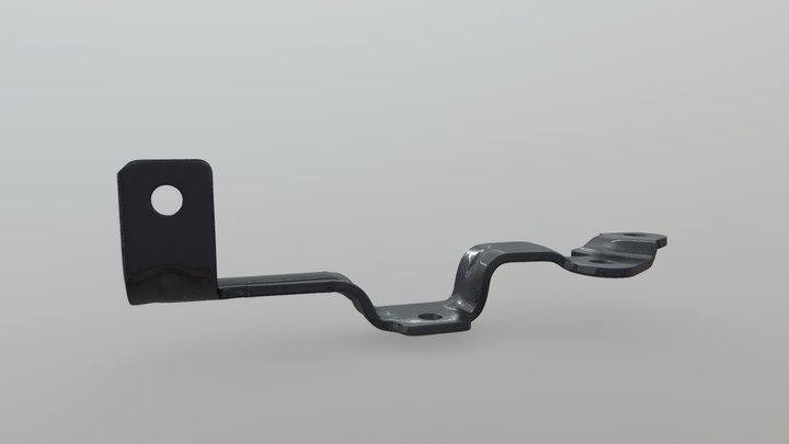 3D Scan with HandyScan Black - Metal Stamping 3D Model