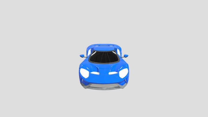 Ford GT(Normal) 3D Model