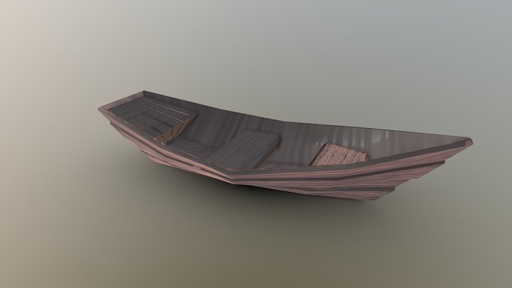 Boat 3D Model