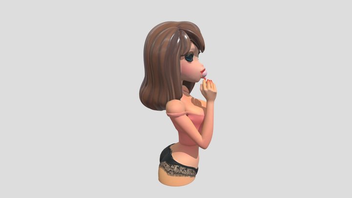 Girl test 3D Model