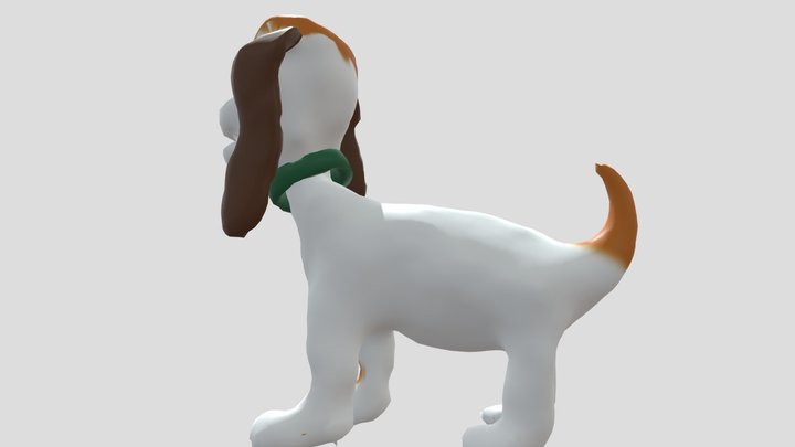 собака из карлсона 3D Model