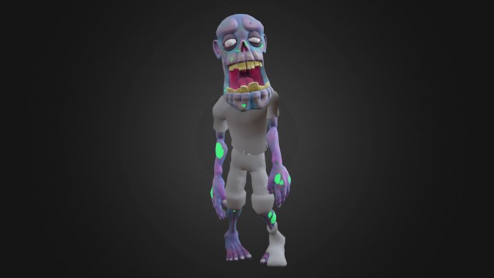 Expired Workers - Zombie Idle breakdown 3D Model