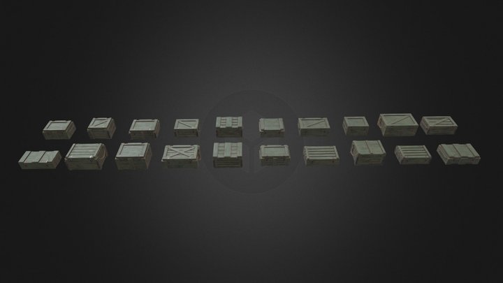 Crate generator test 3 – Modello 3D gratuito STL