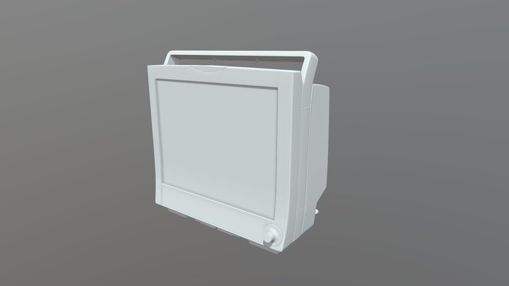Patient Monitor – Free 3D Model STL