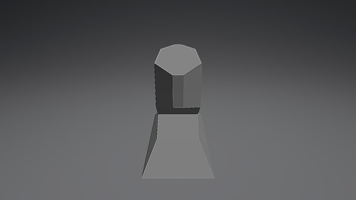 Simple Anvil V1 3D Model