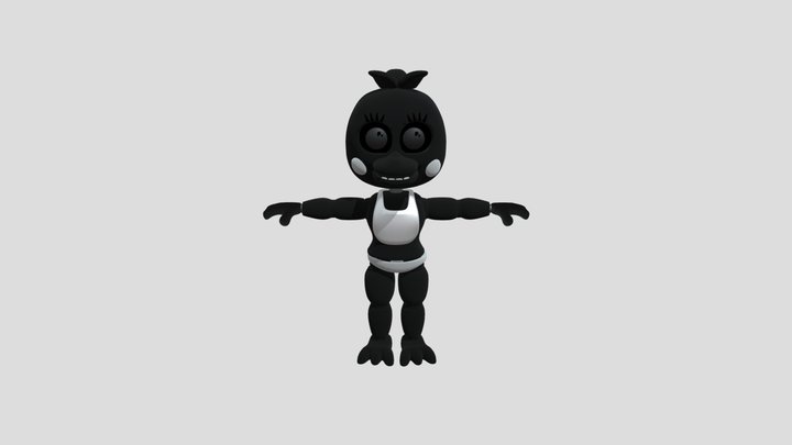 shadow chica – Free 3D Model STL