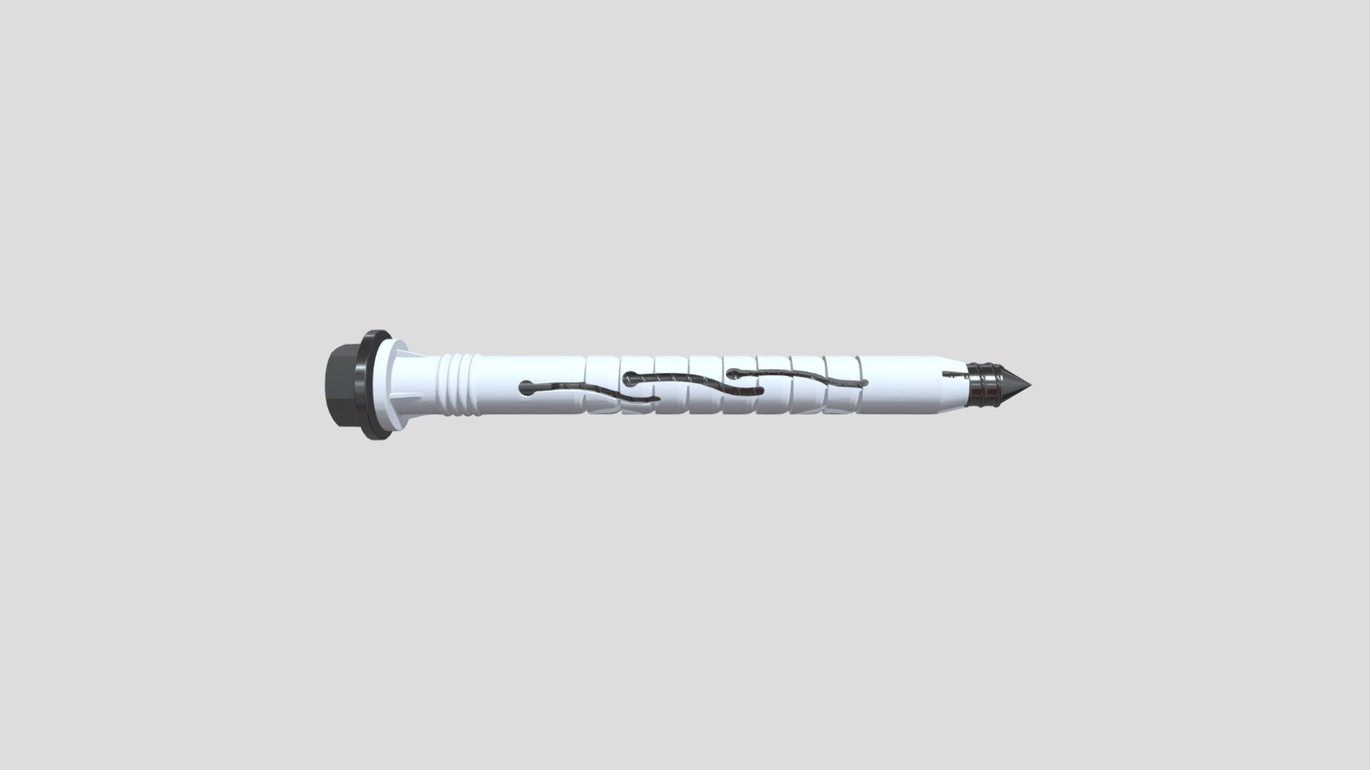 Screw with insert — Sketchfab embed 3D viewer