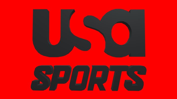 USA Sports Logo 2025-present (Black)