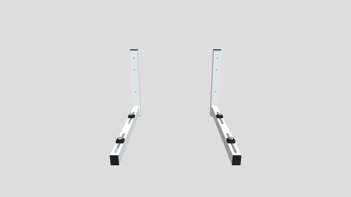 BMP Foundation Bracket 3D Model