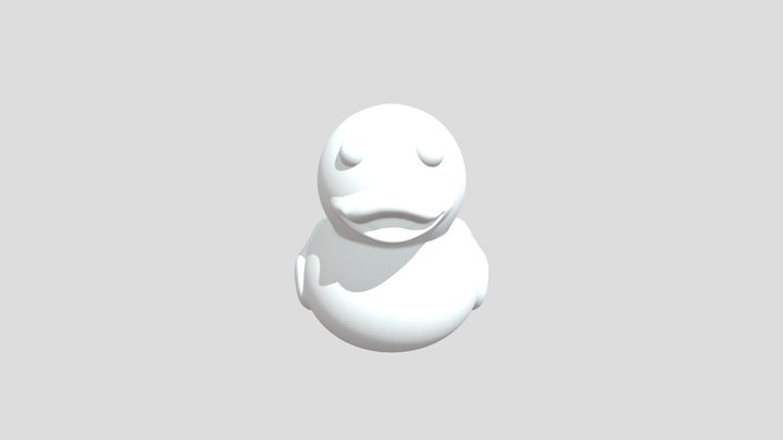 Toy Duck 3D Model