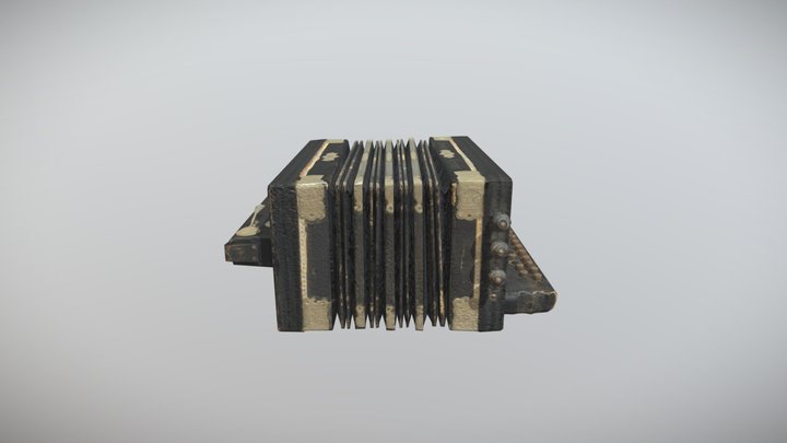 3D Accordion 3D Model