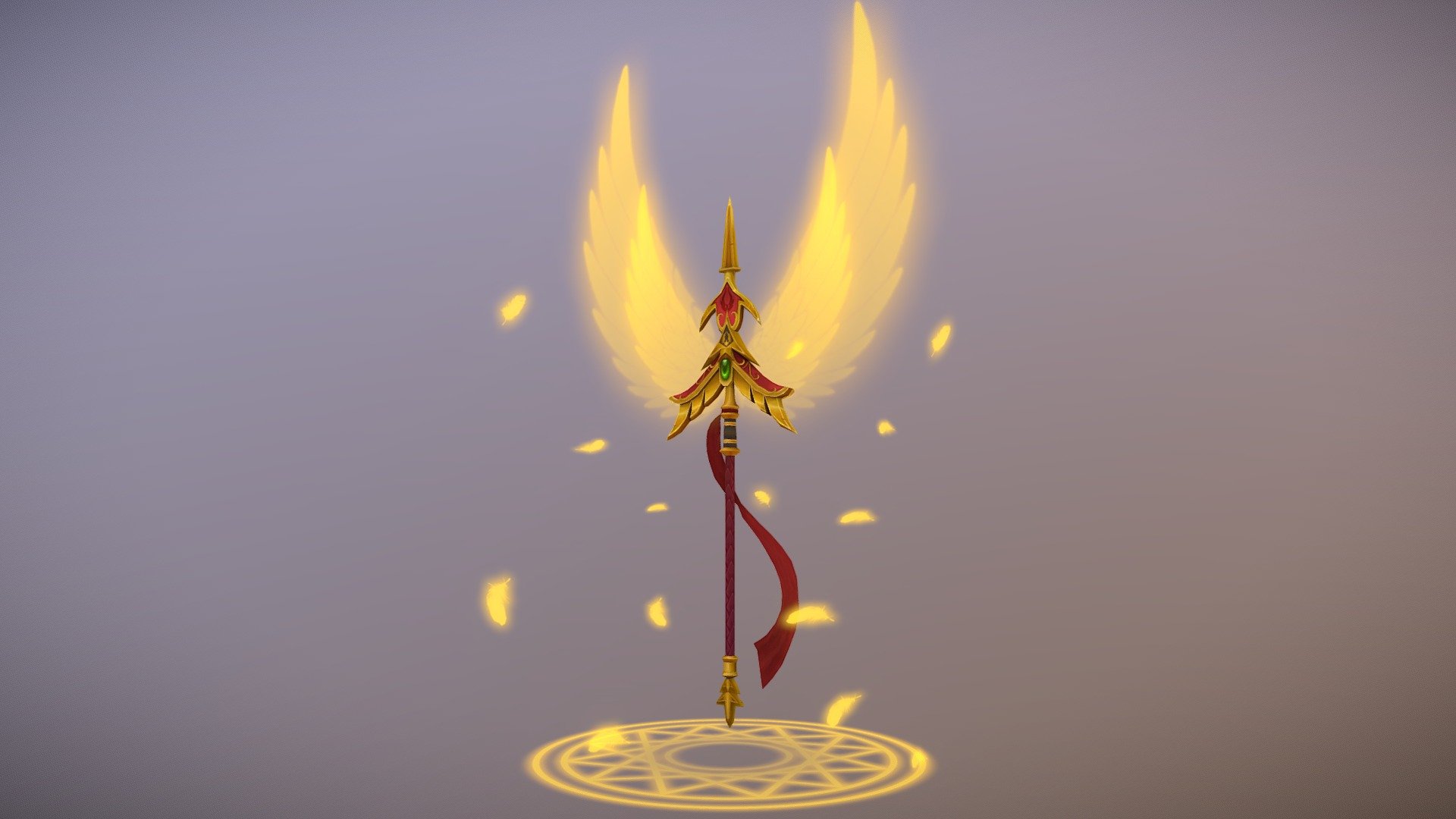 Imperial Dragon Spear — Sketchfab embed 3D viewer