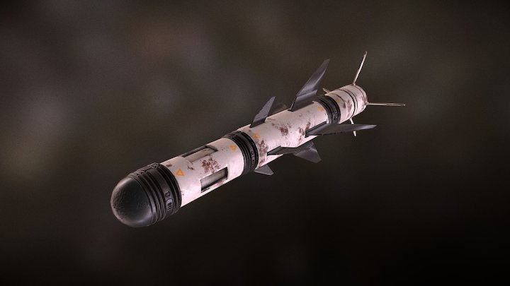 Missile 3D Model