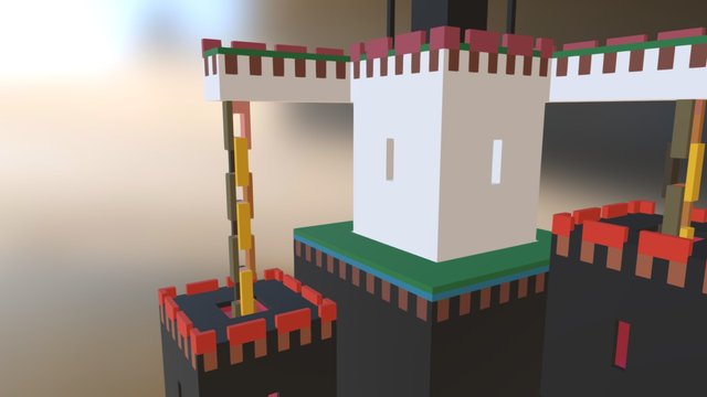 Ancient Monument Valley Palace(AMP) 3D Model