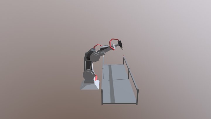 Braço Mecânico 3D Model