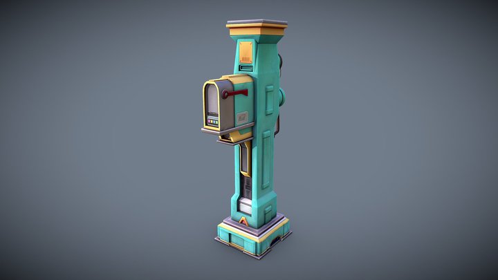 Mailbox 3D Model