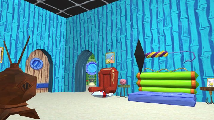 Sbfbb-SpongeBob House 3D Model
