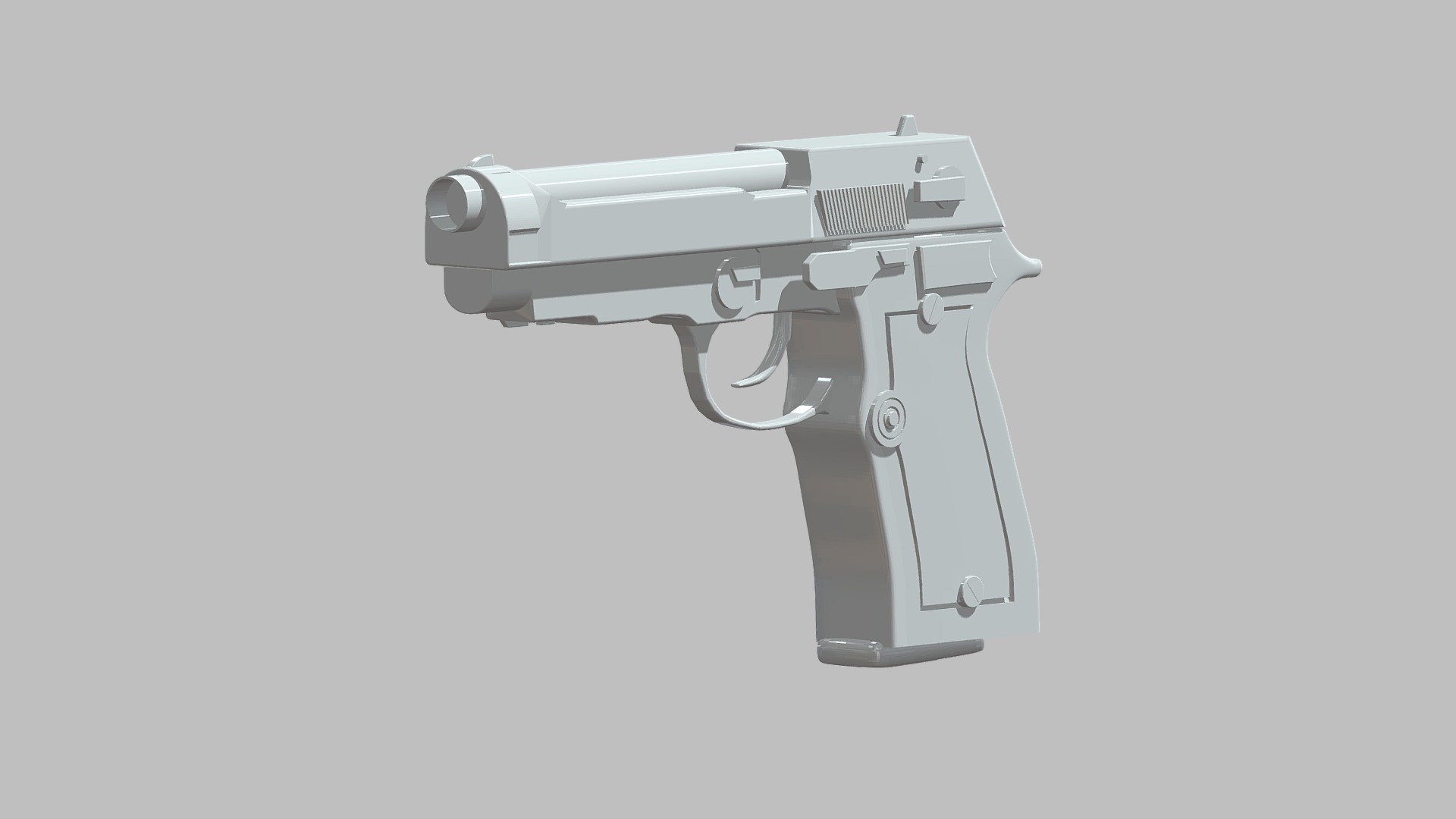 PISTOL - Download Free 3D model by jithucreator1234 [80e66b2] - Sketchfab