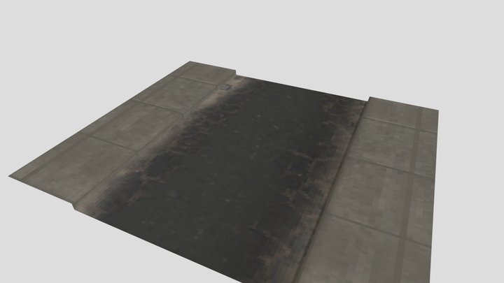 Road Section 3D Model