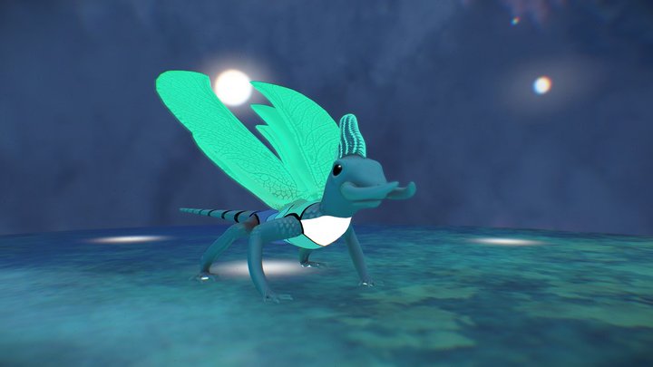 Shishiro's first full process ! 3D Model