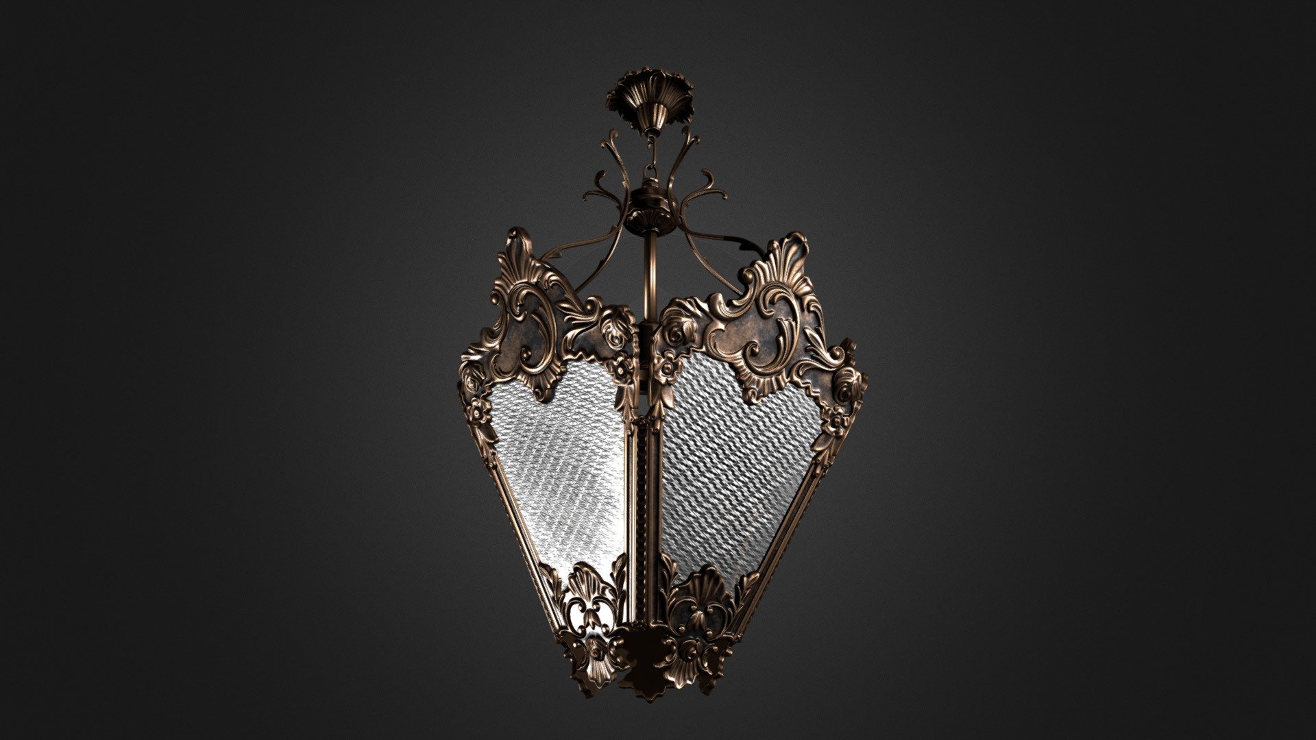 Baroque lustre - Buy Royalty Free 3D model by Moonglade (@Moonglade_inc ...