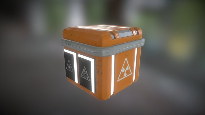 Cygni Crate 3D Model