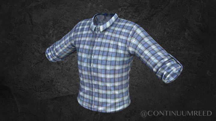 Shirt: Scott Alt 2 - Game-Ready 3D Model