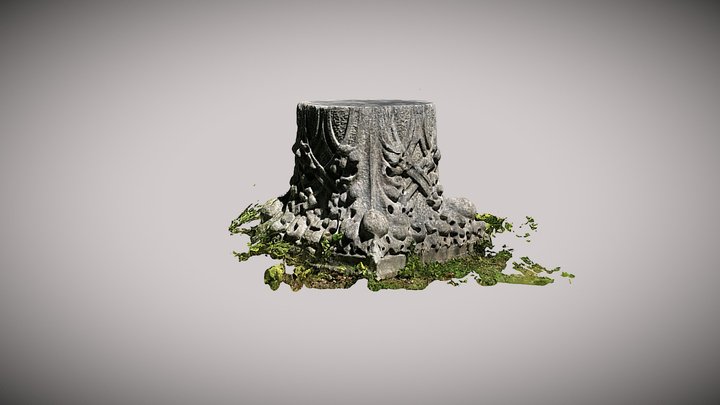 1892 Column Capital 3D Model