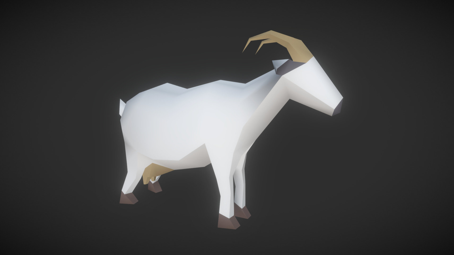 Goat - Download Free 3D Model By VitSh [80eb41d] - Sketchfab