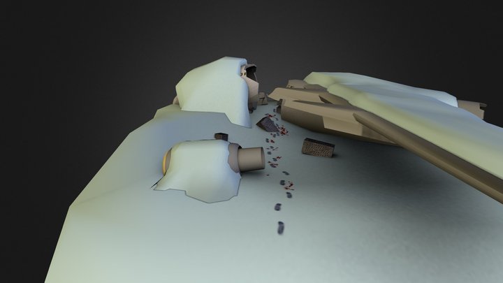 Snowyscene 3D Model