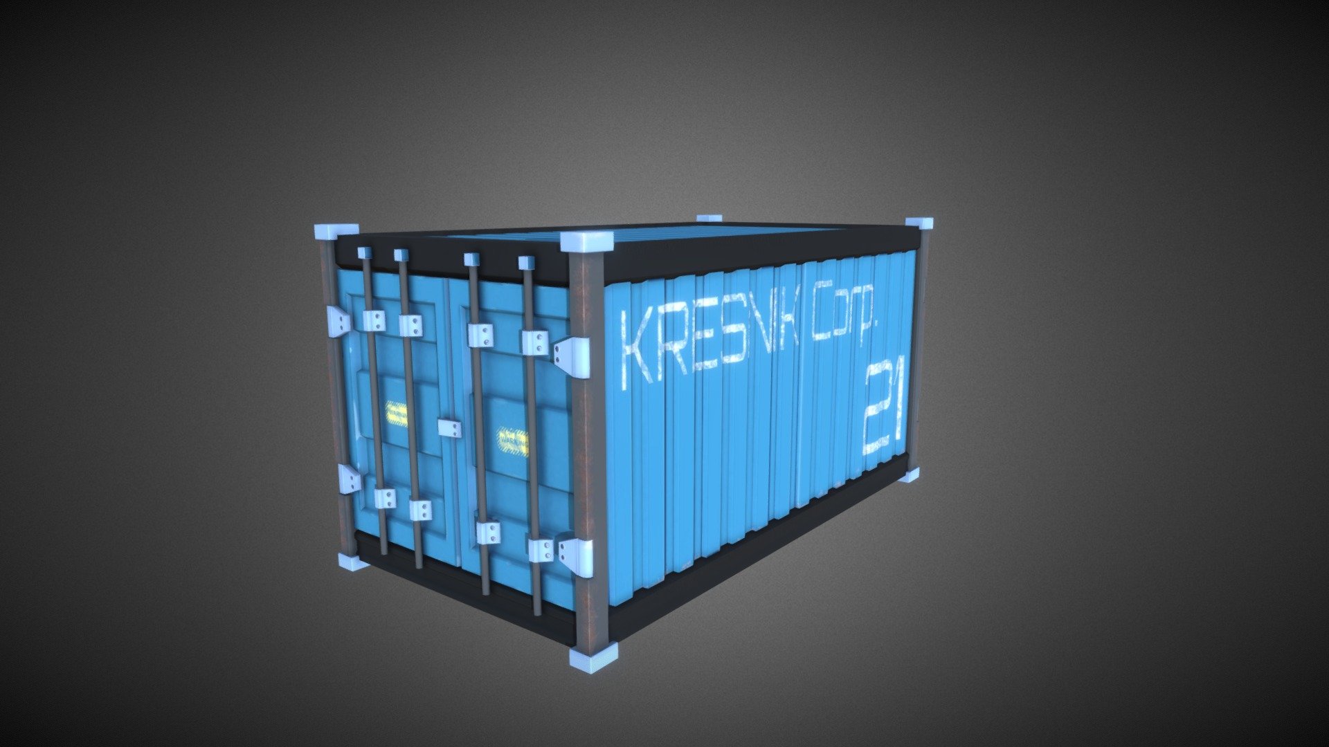 3D Training - Shipping Container - 3D model by Kresnik [80eba70 ...