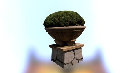 Flower Bowl (edited by meshmixer) 3D Model