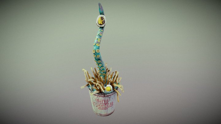 Ramen Lunch 3D Model