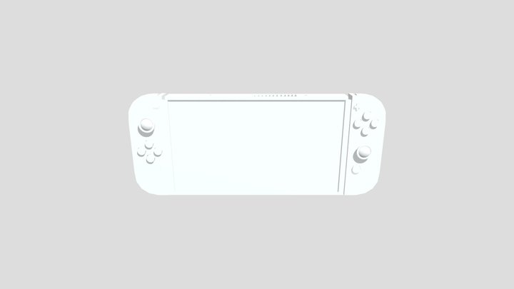 Switch OLED 3D Model