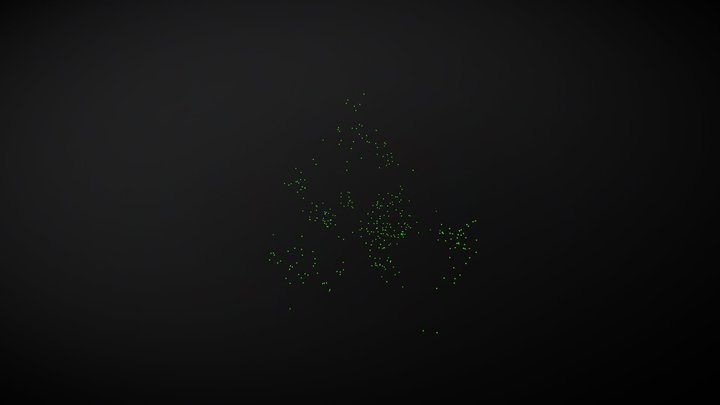 3D Elite Dangeorus Player Minor Faction Map 3D Model