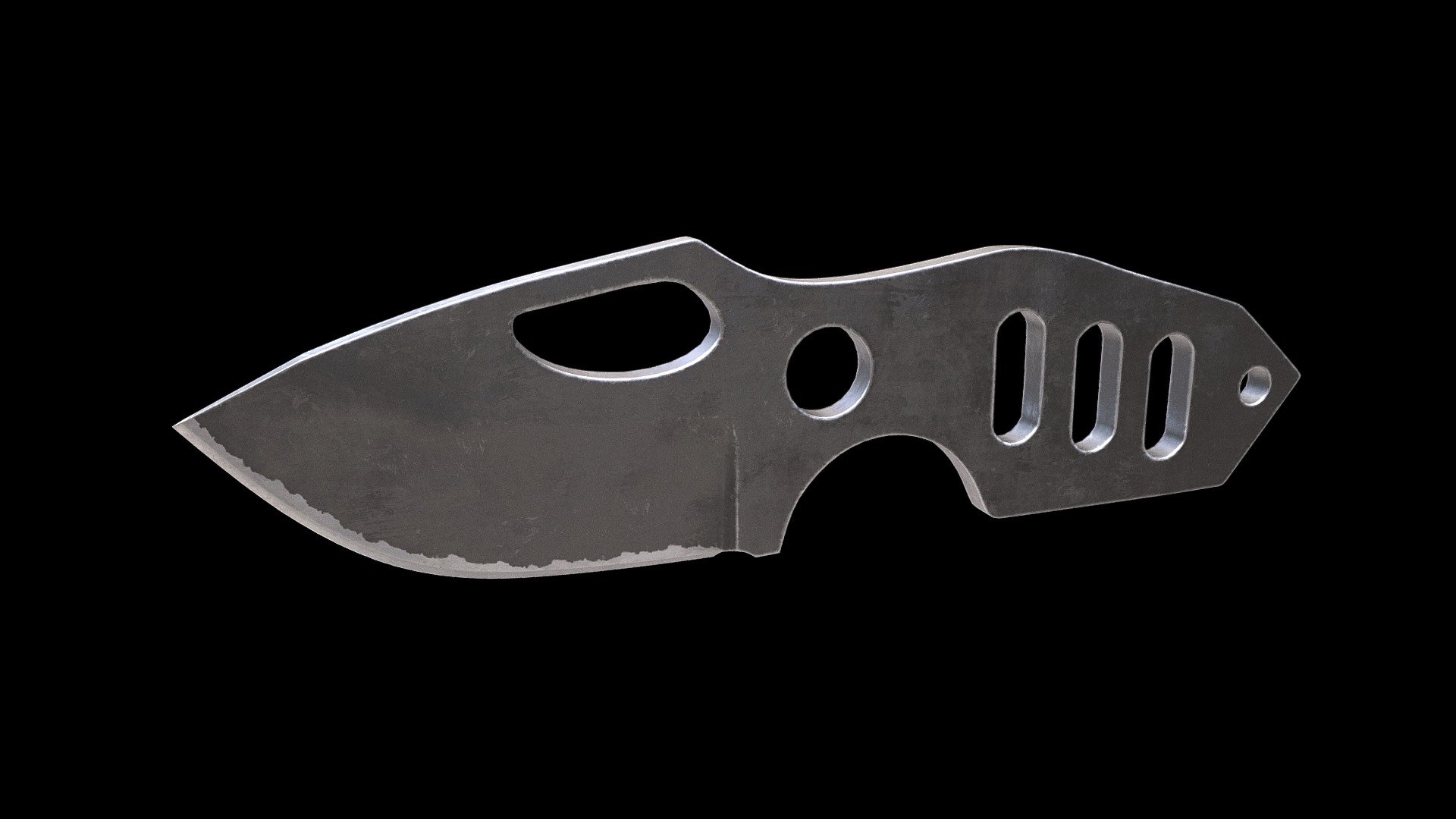 Neck Knife (Worn out) #2