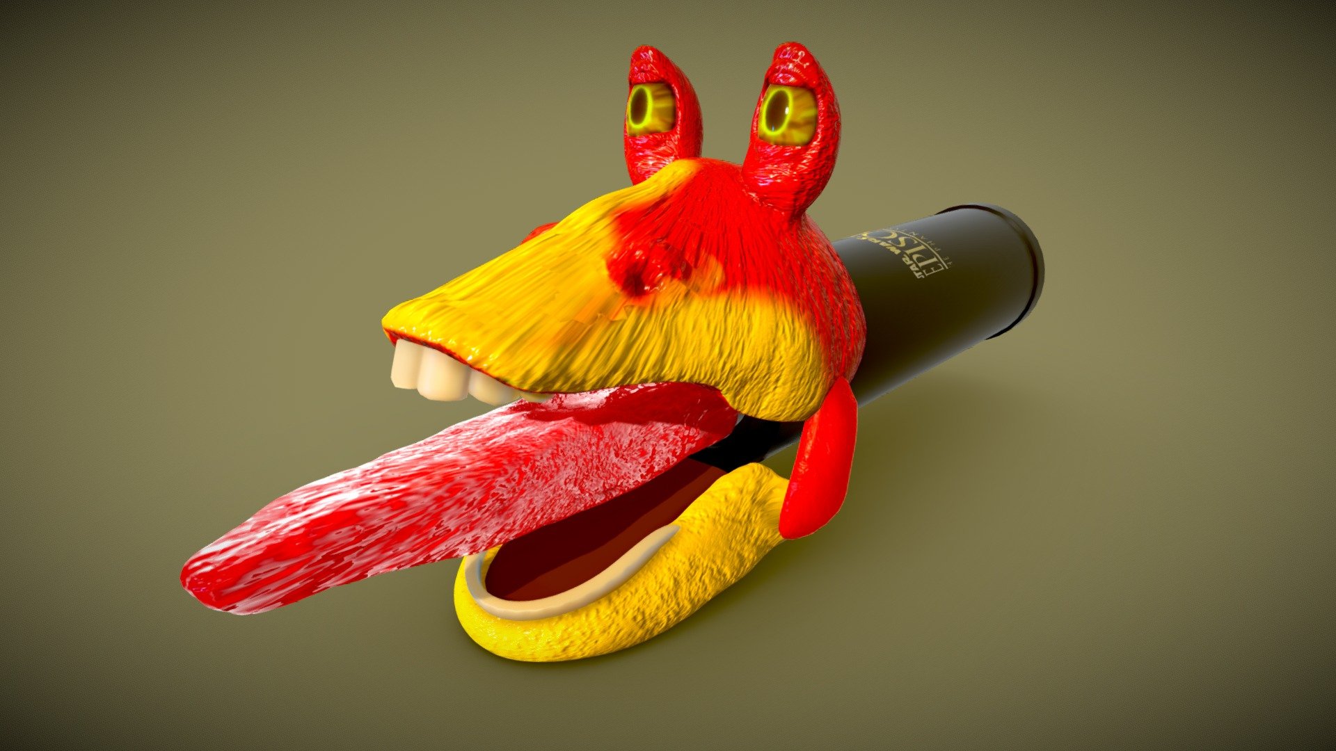 Jar Jar Binks Candy Tongue - Download Free 3D model by Jacob Quintana ...