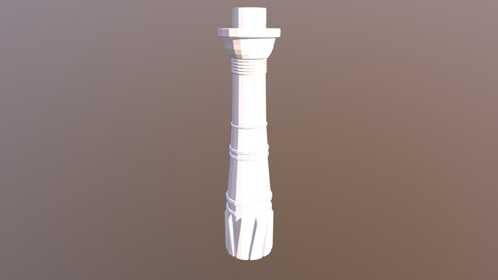 Pillar01 3D Model