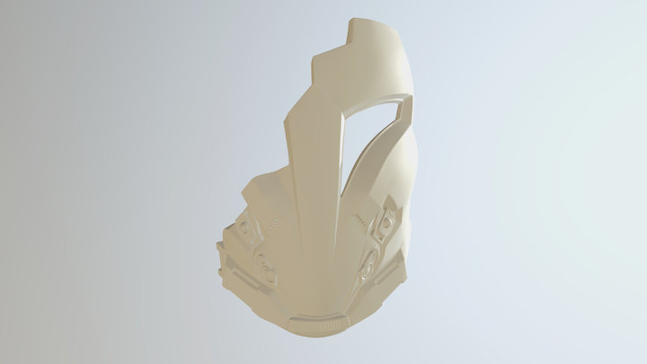 Arcann Mask 3D Model