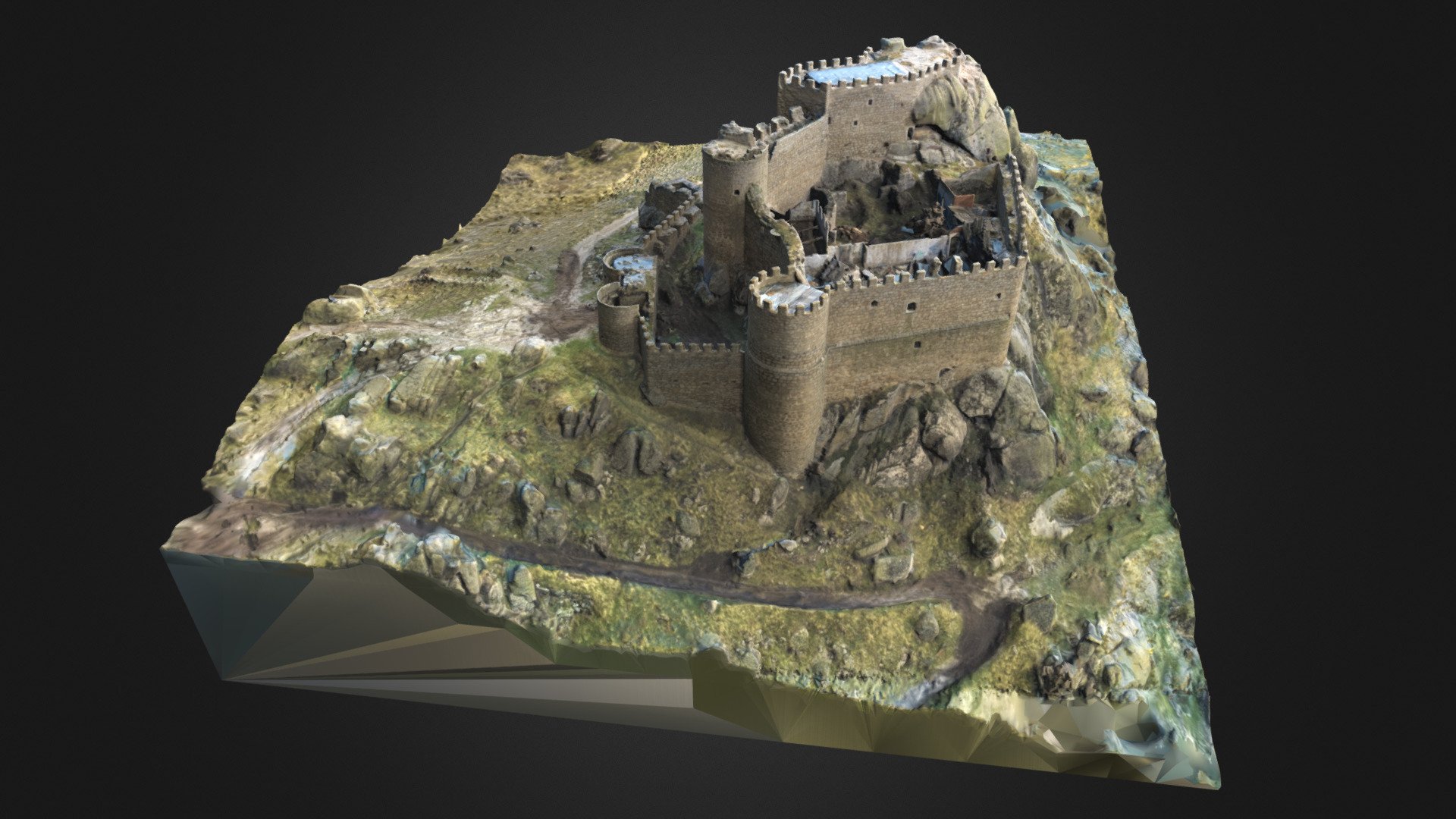 Castle - Download Free 3D model by Scans Planet (@ScansPlanet) [80f295c ...