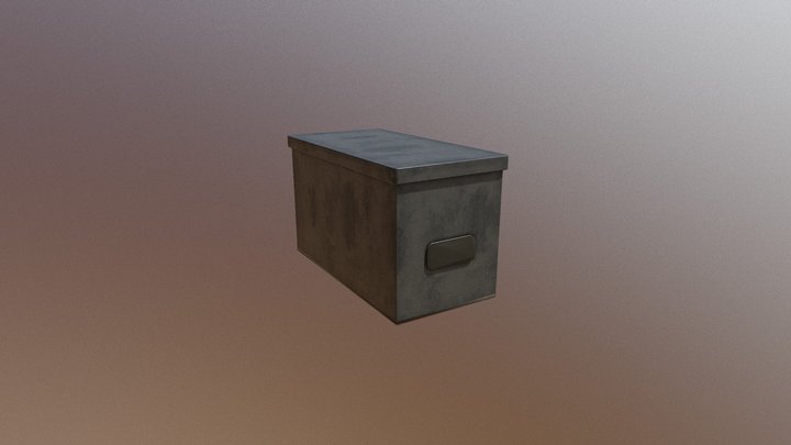 Game Asset: Bread Bin 3D Model
