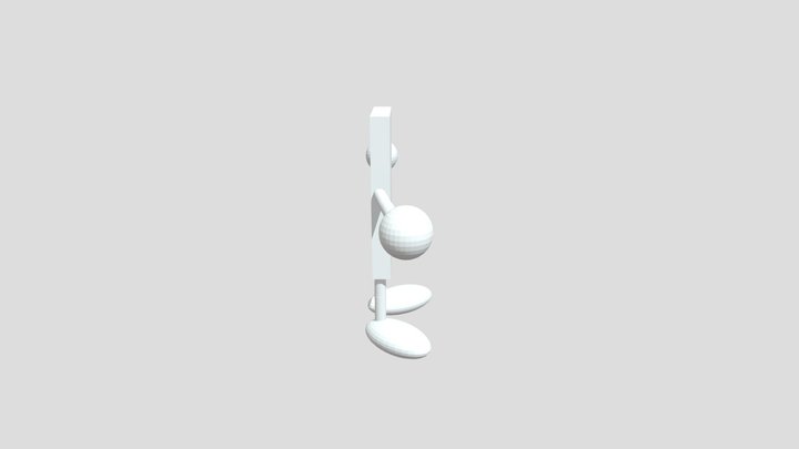 Dollar from bfdi 3D Model