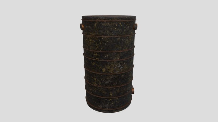 rust  tanker 3D Model