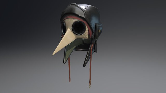 Bird Helmet 3D Model