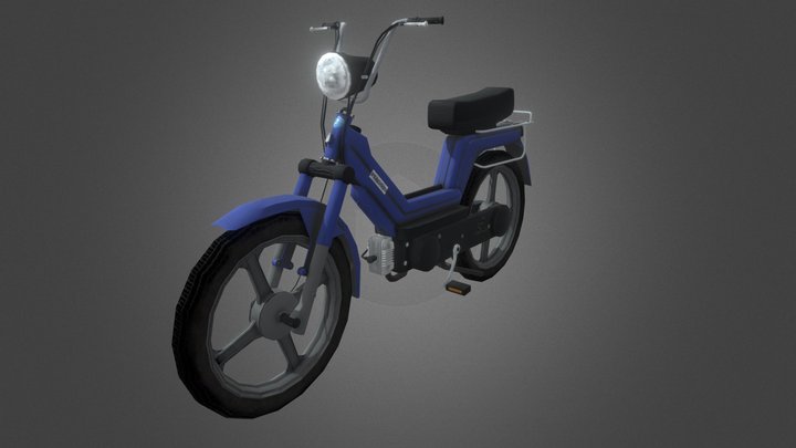 Piaggio SI, Motorino 3D Model