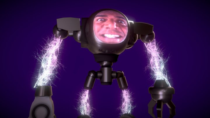 Mr Electric - Sharkboy and Lavagirl 3D Model