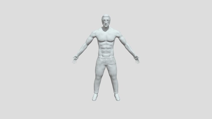 CharacterSculpt_low 3D Model